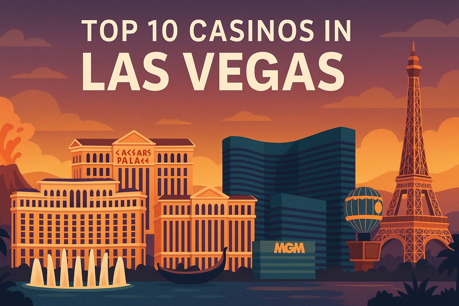 Top 10 Casinos in Las Vegas