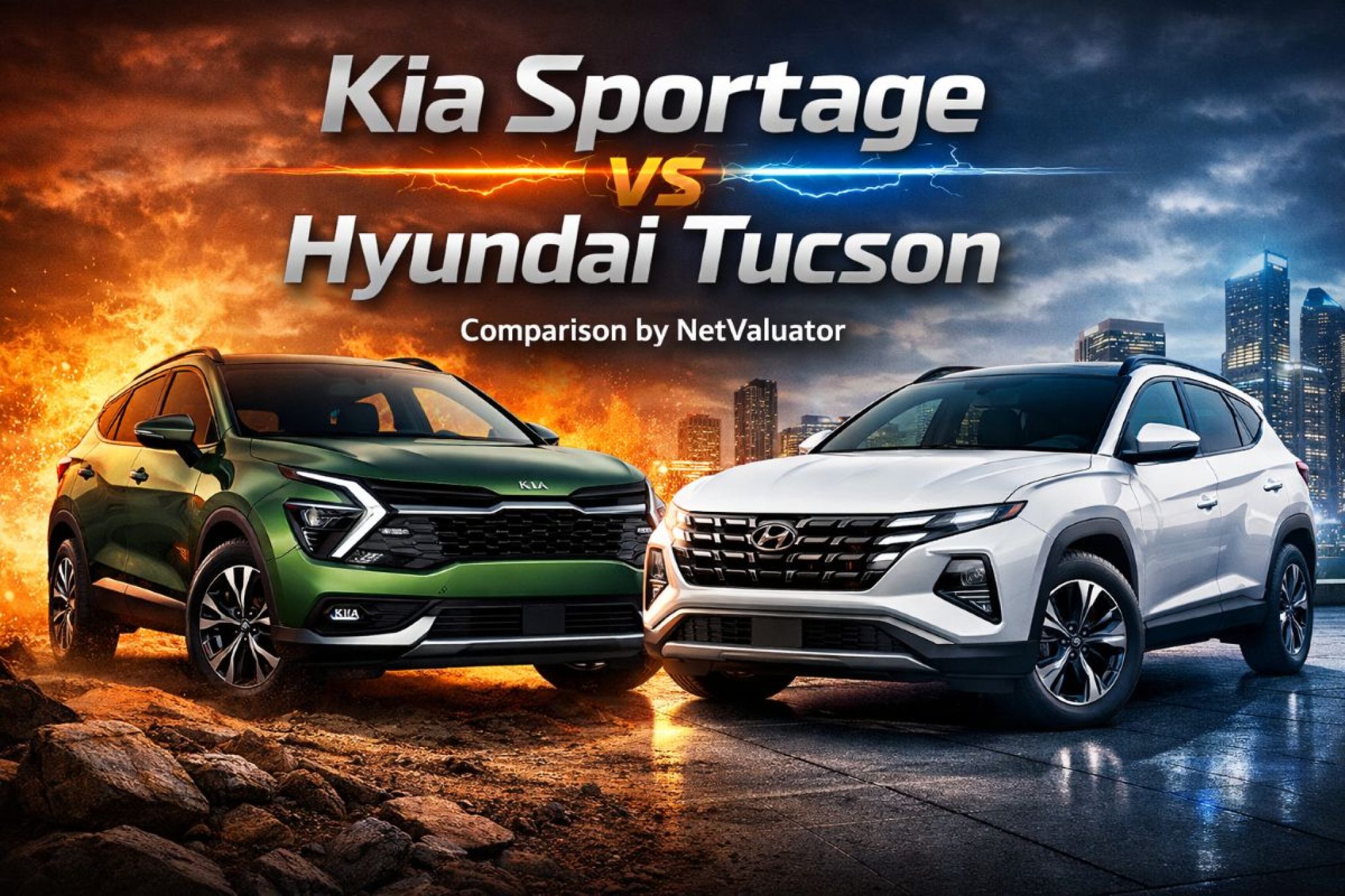 Hyundai Tucson Oder Kia Sportagenull