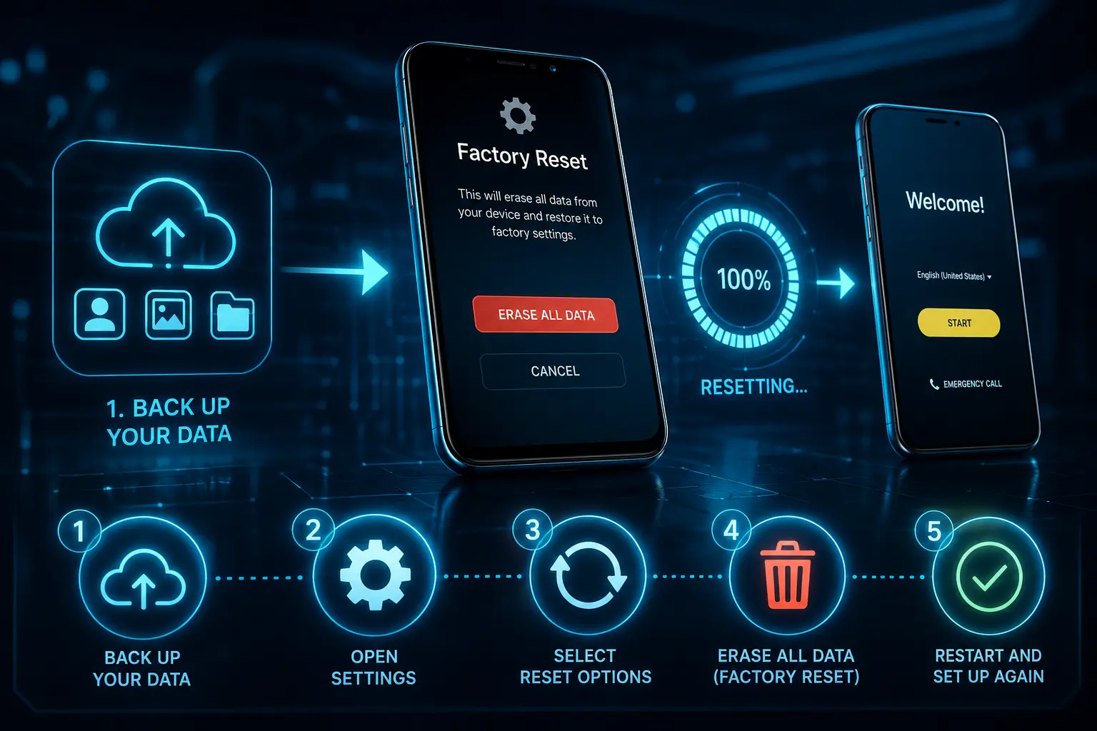 How to Factory Reset an Android Phone