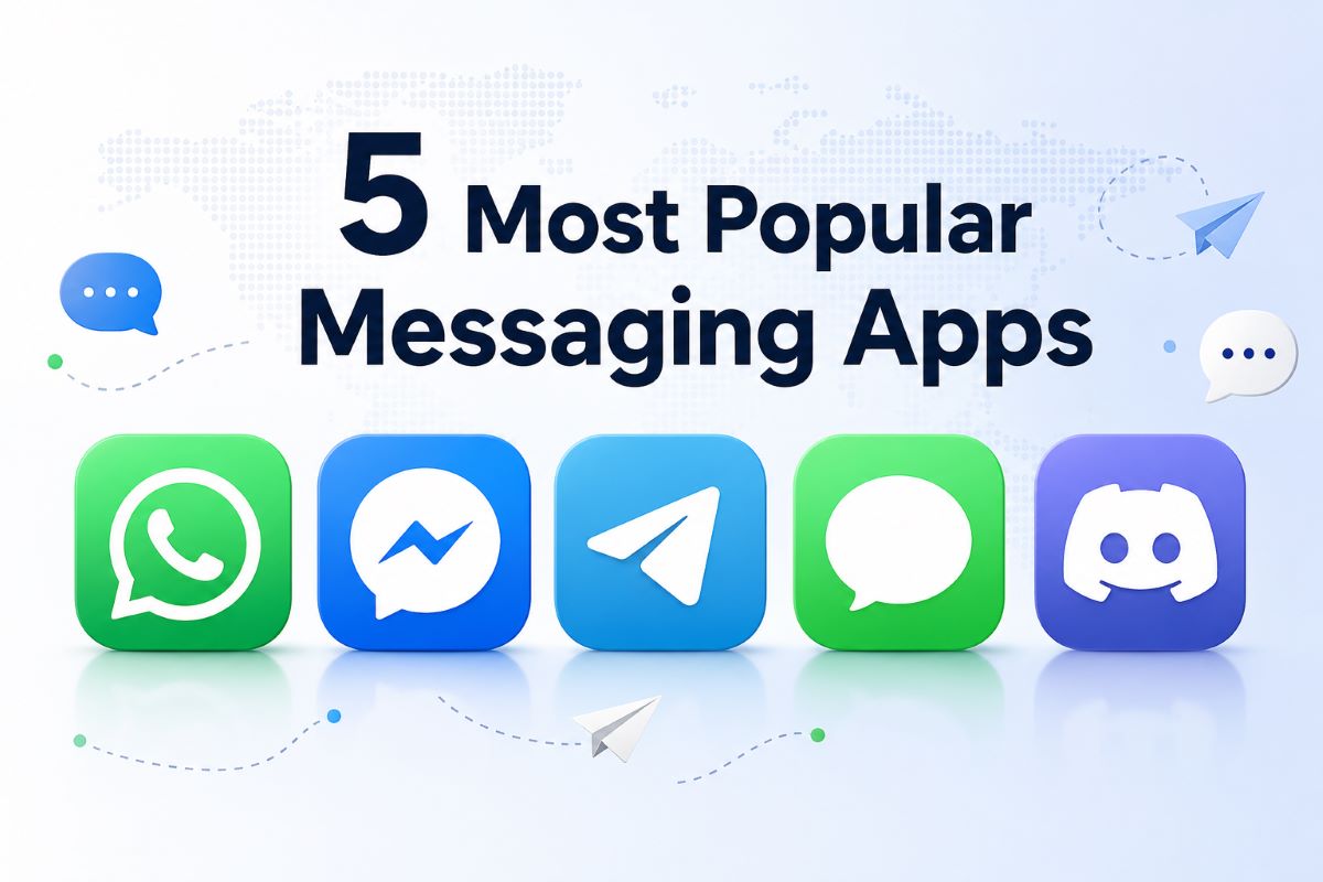 5 Most Popular Messaging Apps