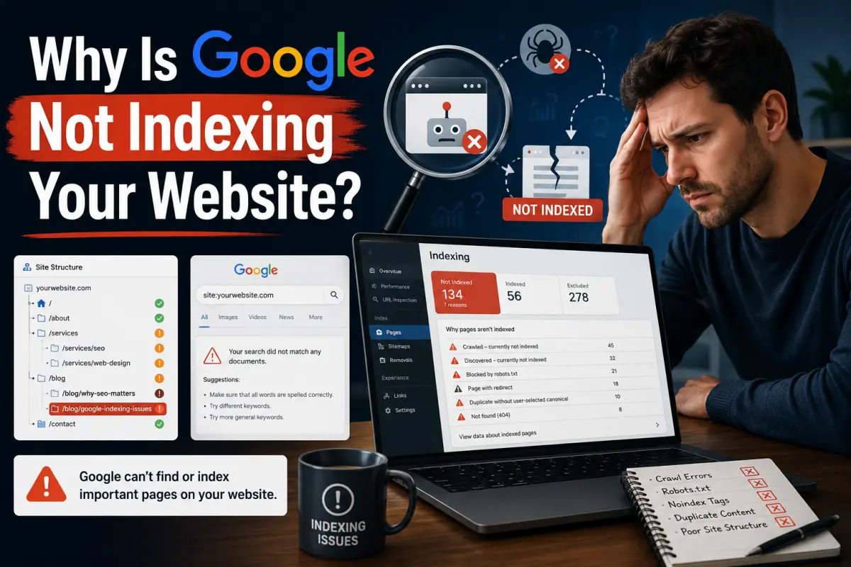 Why Is Google Not Indexing Your Website