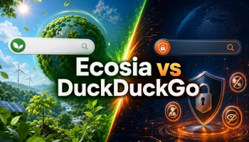 Ecosia vs DuckDuckGo – Összehasonlítás – Vélemények, előnyök és hátrányok
