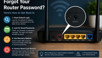 Slik logger du inn på modemet eller ruteren hvis du har glemt passordet