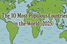 Dünyanın En Kalabalık 10 Ülkesi (2025)