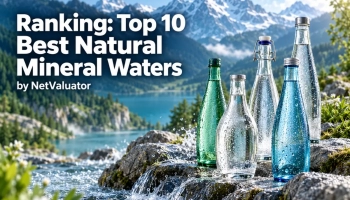 Rangliste: Top 10 bedste naturlige mineralvand i Danmark