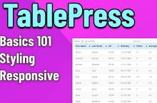Làm chủ TablePress: Tạo các bảng WordPress tuyệt đẹp một cách dễ dàng