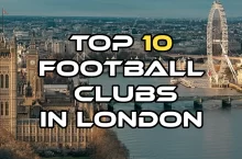 Os 10 melhores clubes de futebol de Londres